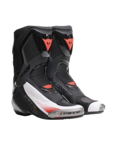 Dainese Stiefel Torque 4 Air schwarz-weiss-fluo rot