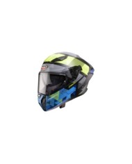 Caberg Casque intégral Drift Evo II Prism noir-jaune-bleu mat