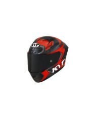 KYT Casco integrale NZ-Race Carbon Stride carbonio-rosso-bianco