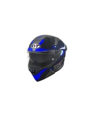 KYT Casque intégral R2R Led noir-bleu-gris