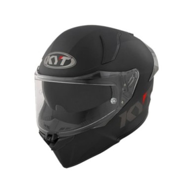 KYT Casco integrale R2R Octane nero opaco-rosso