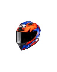 Suomy Casco integrale Track-1 Firestorm arancione-blu-nero