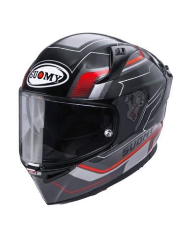 Suomy Casco integrale Speedstar 2 Visual nero-rosso