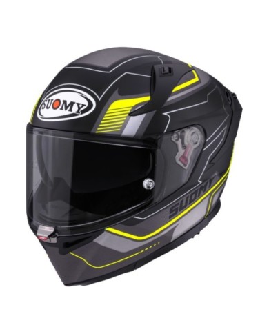 Suomy Casque intégral Speedstar 2 Visual noir mat-jaune