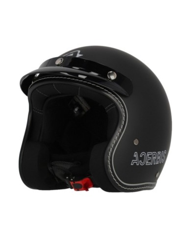 Acerbis Casque jet Skodela noir