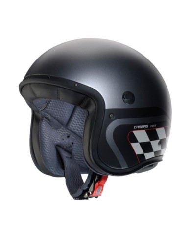 Caberg Casque jet Freeride X Daytona gun métal-noir-blanc mat