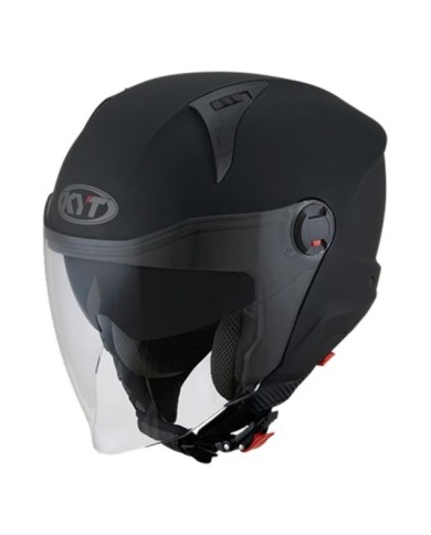 KYT Jethelm D-City schwarz matt