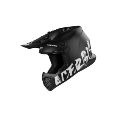 Acerbis Motocorsshelm PROFILE Junior schwarz matt