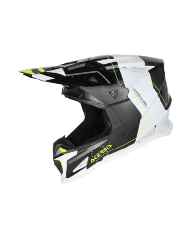 Acerbis Casque tout-terrain T711 noir-blanc