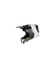 Acerbis Casco fuoristrada T711 nero-bianco