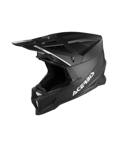 Acerbis Casco da motocross T711 nero opaco