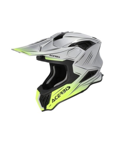 Acerbis Motocrosshelm AIRSTRIKE-X grau-gelb