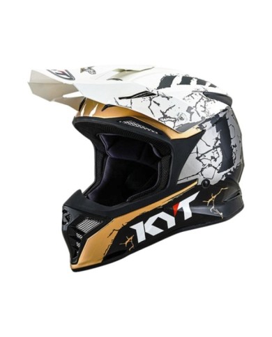KYT Casque tout-terrain Skyhawk Jarvis Signature Edition