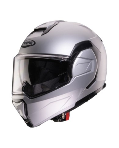 Caberg Trip casco modulare argento opaco