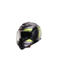 Caberg Casque modulable Trip Lunar gris mat jaune