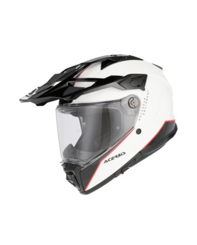 Acerbis Casque multifonction ATTACK blanc-noir
