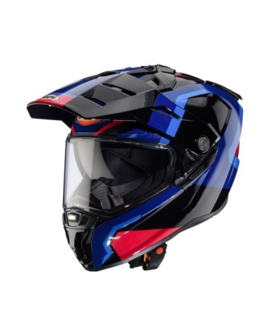 Caberg Tanami Scram casco enduro nero-blu-rosso