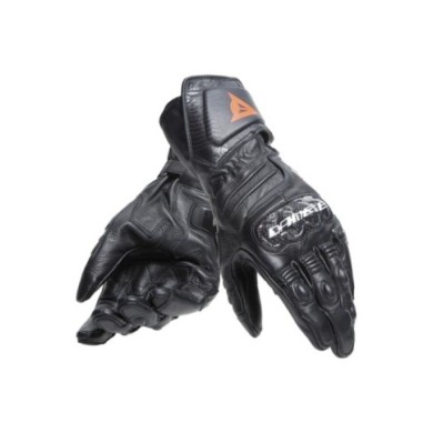 Dainese Lederhandschuhe Carbon 4 Lang schwarz