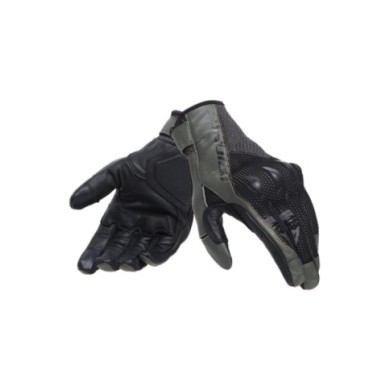 Dainese Gants Karakum Ergo-Tek noir-vert olive