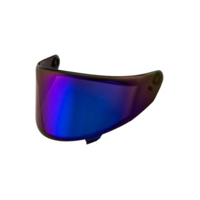 KYT Visier NZ-Race - iridium blau