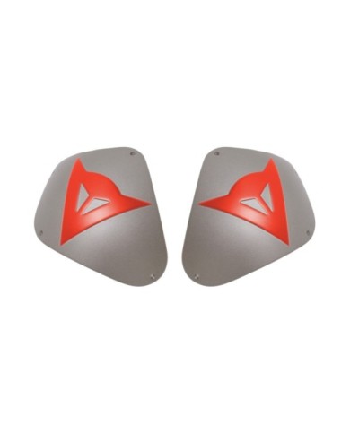 Dainese Schulter alum. SPORT Set aluminium-fluo rot