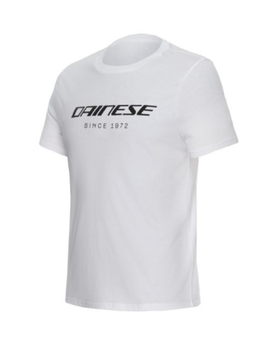 Dainese T-Shirt Essence Wordmark blanc