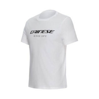 Dainese T-Shirt Essence Wordmark weiss