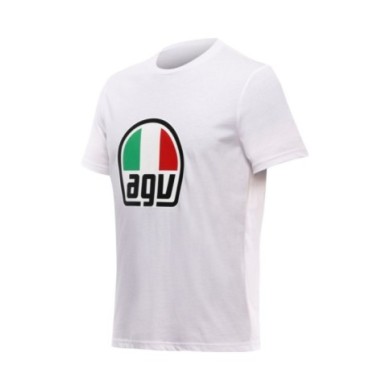 Dainese T-Shirt AGV Classic weiss