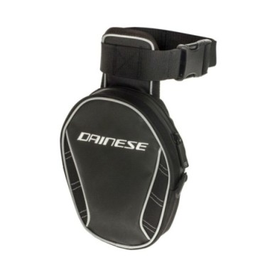 Dainese Beintasche matt schwarz-schwarz