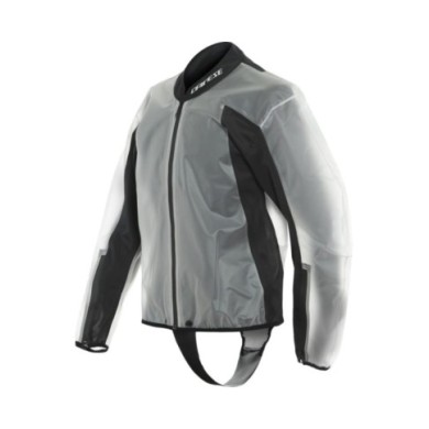 Dainese RAIN BODY RACING 2 Giacca antipioggia nero-trasparente