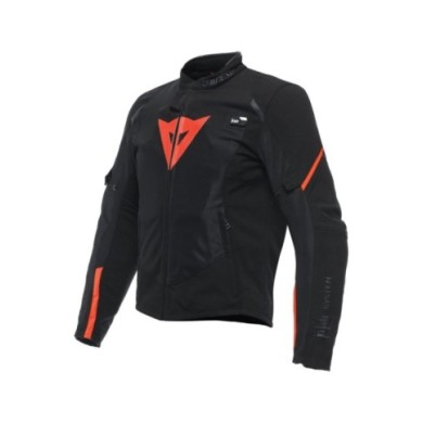 Dainese Smart LS Giacca sportiva nero-rosso