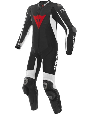 Dainese D-Air RACING Misano schwarz-weiss