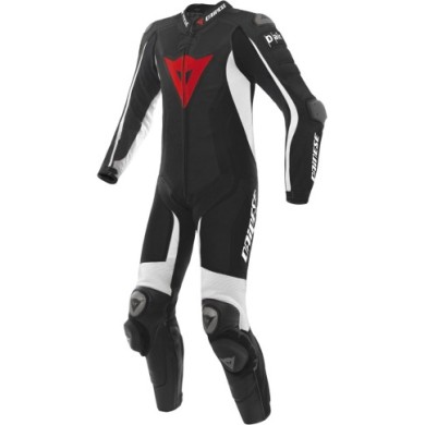 Dainese D-Air RACING Misano schwarz-weiss