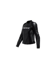 Dainese Damen Lederjacke Racing 4 schwarz