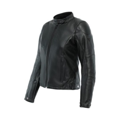 Dainese Femmes Veste en cuir Electra noir