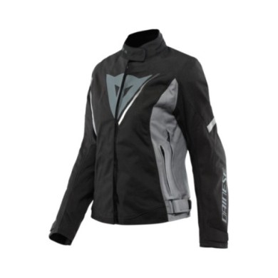 Dainese Giacca D-Dry Veloce Donna nero-grigio-bianco
