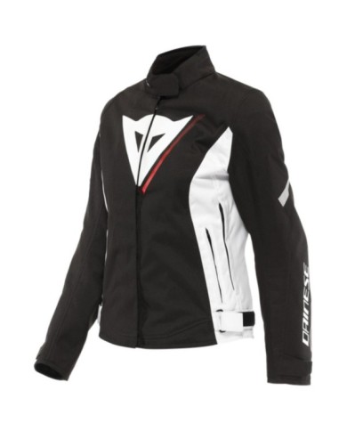 Dainese Giacca D-Dry Veloce Donna nero-bianco-rosso