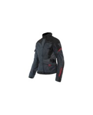 Dainese Giacca D-Dry Tempest Donna ebano-nero-rosso