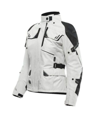 Dainese Veste D-Dry Ladakh 3L pour femmes blanc bleu-noir