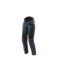 Dainese Dames Pantalon D-Dry Tempest 3 ébène-noir-rouge