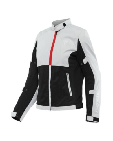 Dainese Damen Jacke TEX RISOLUTA AIR grau-rot