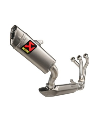 AKRAPOVIC Sistema di scarico Racing Line (titanio)