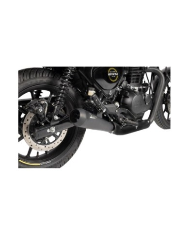 ZARD Slip-On in acciaio inossidabile nero omologato E5