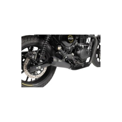 ZARD Slip-On in acciaio inossidabile nero omologato E5