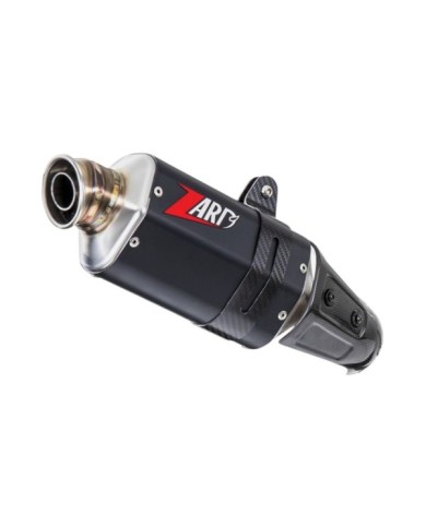 ZARD Slip-On in acciaio inossidabile omologato E5+ con manicotto in alluminio