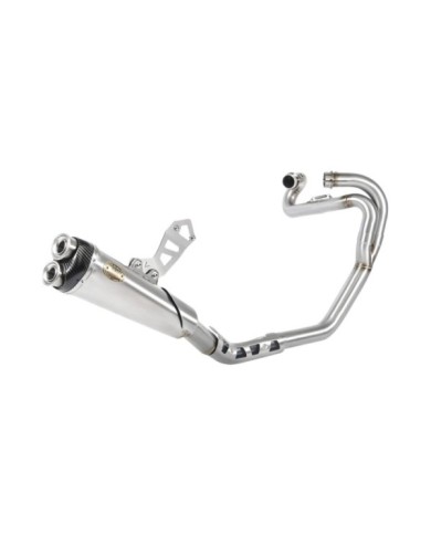 ZARD Kit completo omologato E5 in acciaio inossidabile e terminale in ca