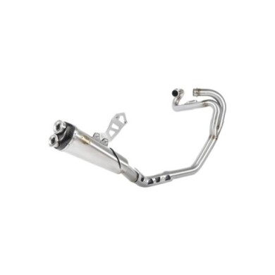 ZARD Kit completo omologato E5 in acciaio inossidabile e terminale in ca