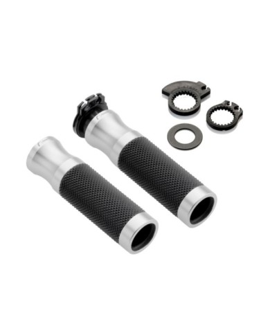 Rizoma Manopole Sport Line ø 22 mm, coppia, compreso adattatore