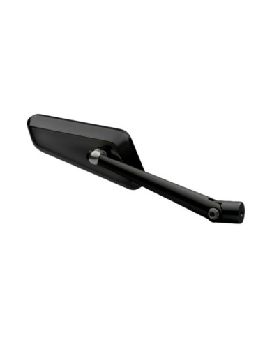 Rizoma Specchietto retrovisore Circuit 744 in alluminio nero, montaggio a destra