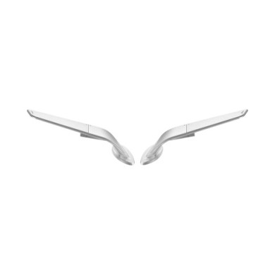 Rizoma specchietto retrovisore Stealth in alluminio
